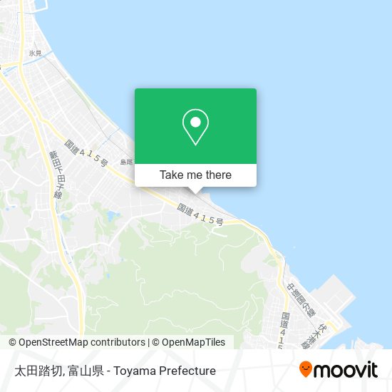 太田踏切 map
