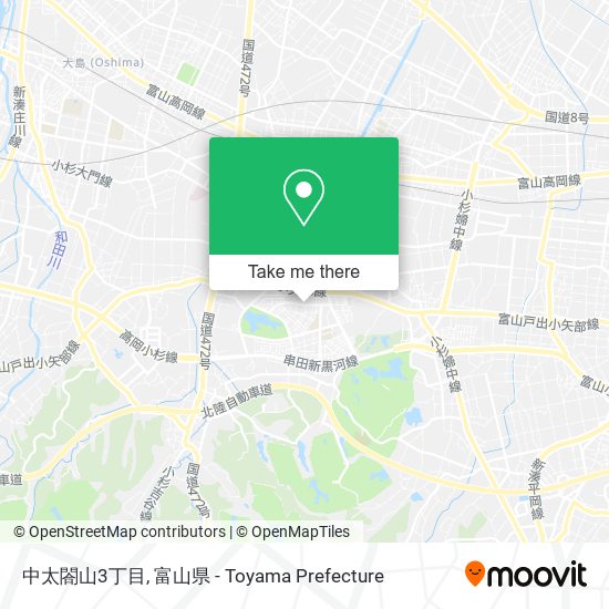 中太閤山3丁目 map