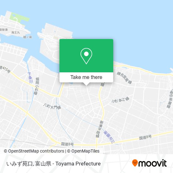 いみず苑口 map