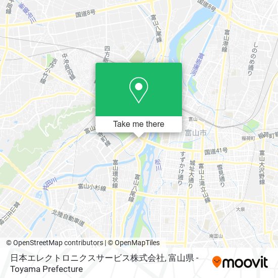 日本エレクトロニクスサービス株式会社 map