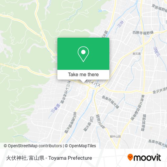 火伏神社 map