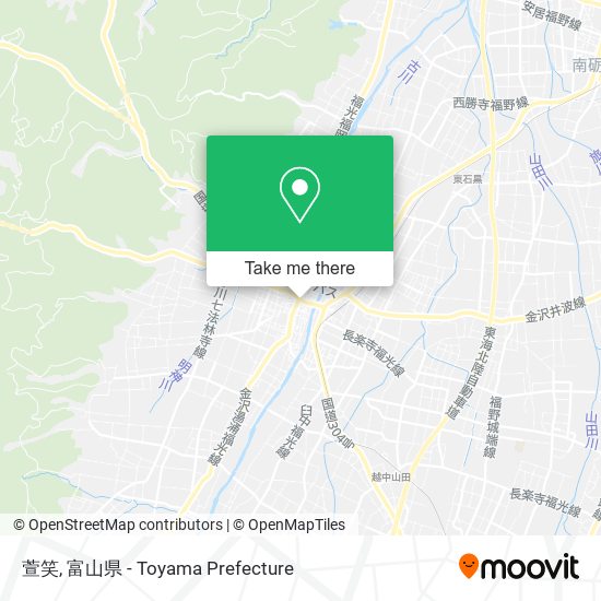 萱笑 map