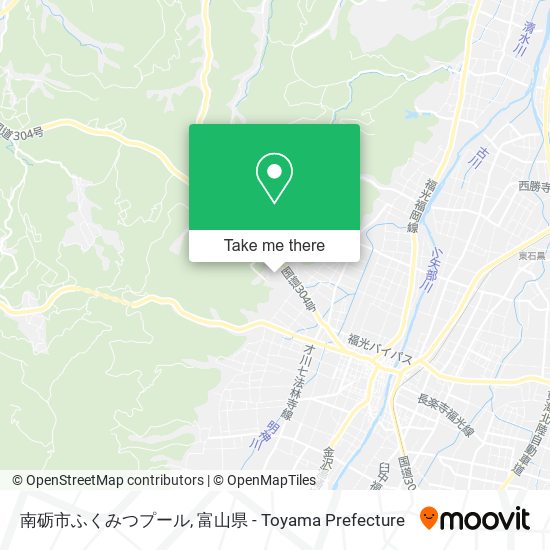 南砺市ふくみつプール map