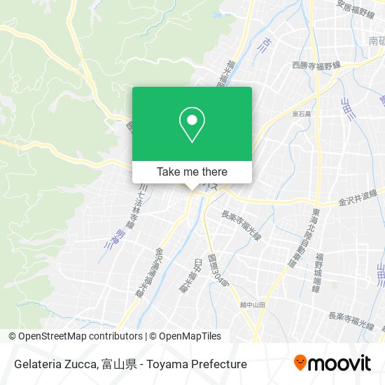 Gelateria Zucca map