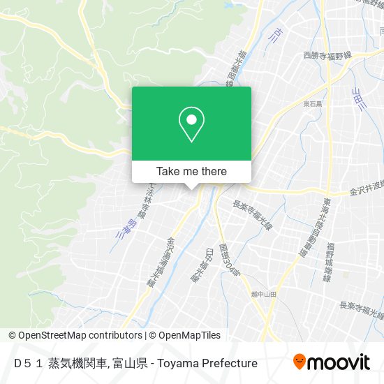 D５１ 蒸気機関車 map