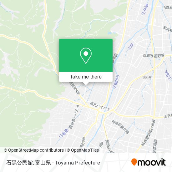 石黒公民館 map