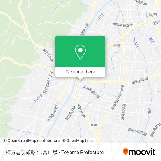 棟方志功顕彰石 map