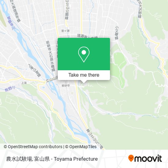 農水試験場 map