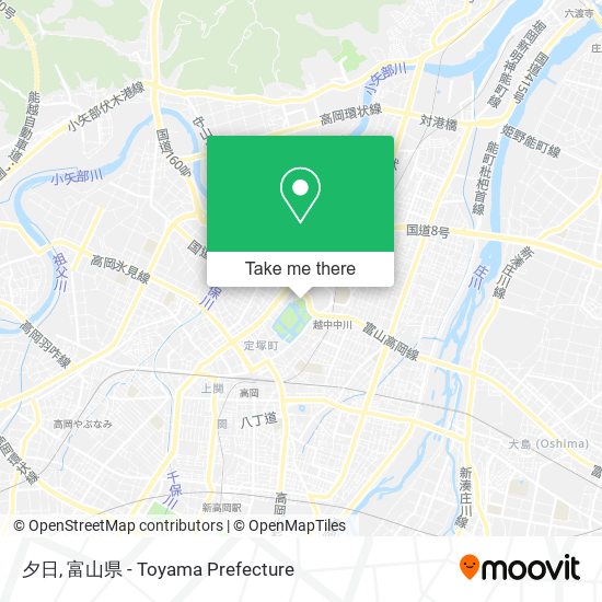 夕日 map