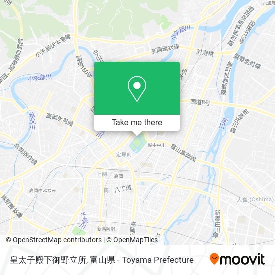 皇太子殿下御野立所 map