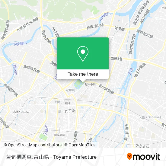 蒸気機関車 map