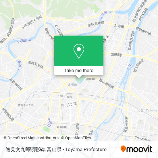 逸見文九郎顕彰碑 map