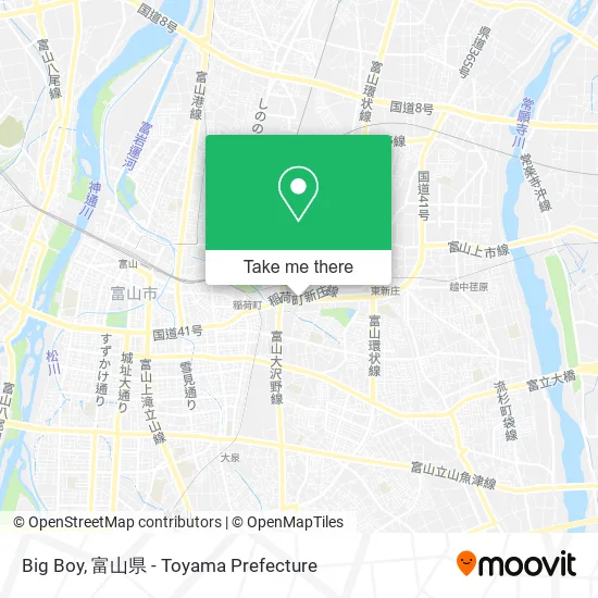 Big Boy map