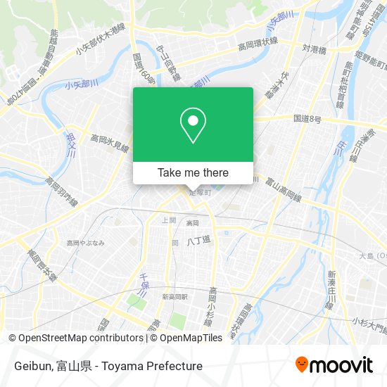 Geibun map