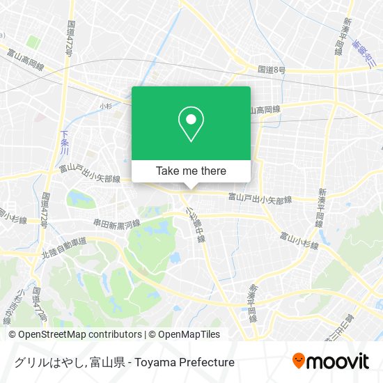 グリルはやし map
