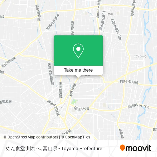 めん食堂 川なべ map