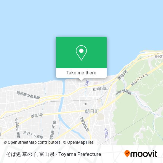 そば処 草の子 map