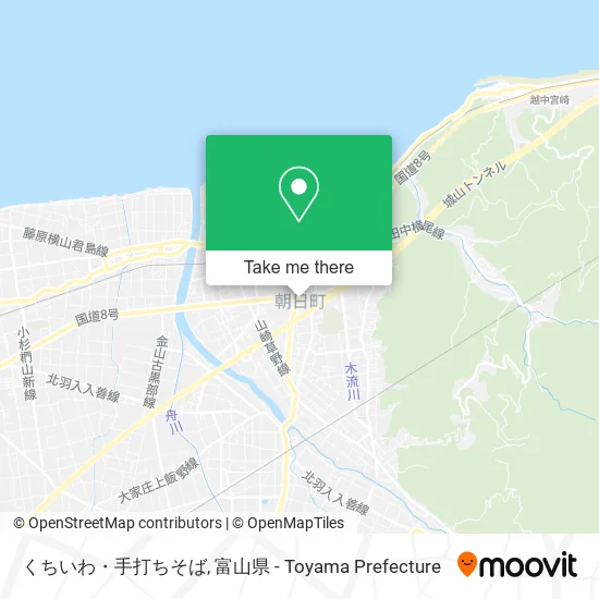 くちいわ・手打ちそば map