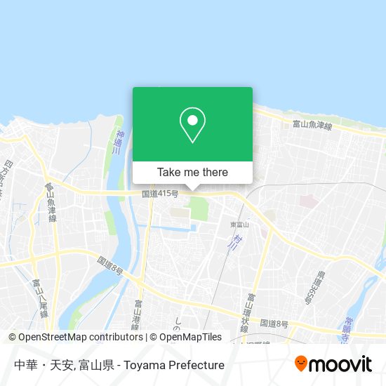 中華・天安 map