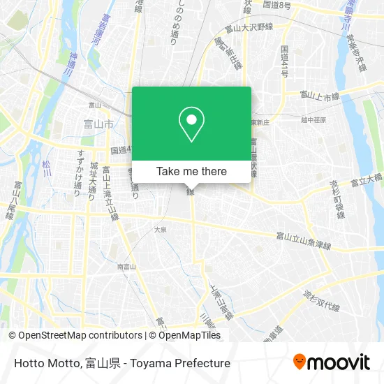 Hotto Motto map