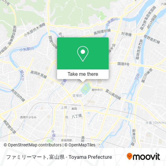 ファミリーマート map
