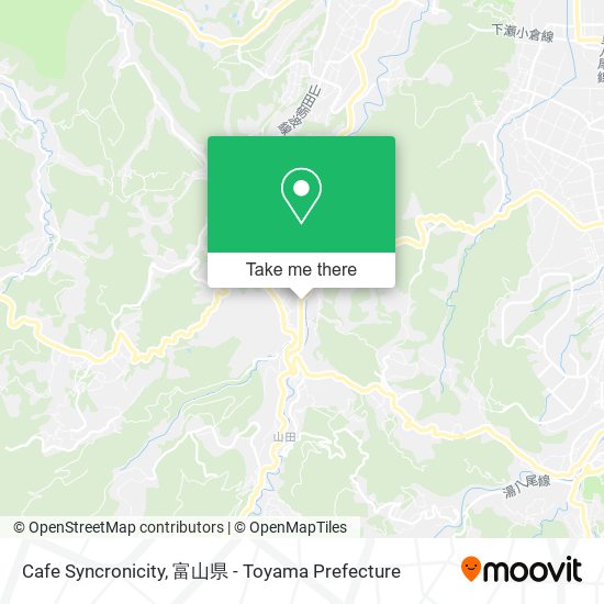 Cafe Syncronicity map