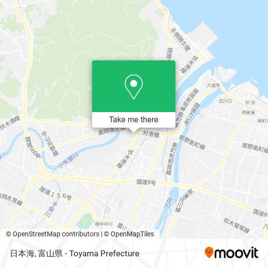 日本海 map