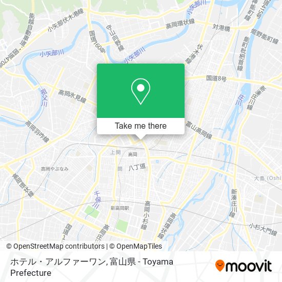 ホテル・アルファーワン map