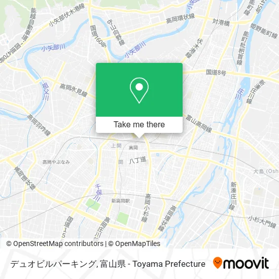 デュオビルパーキング map