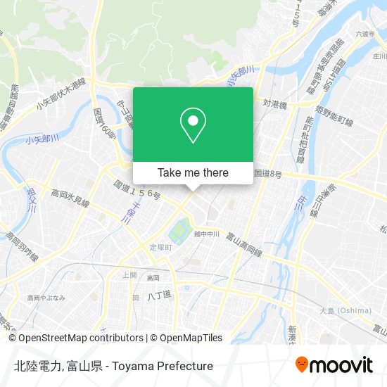 北陸電力 map
