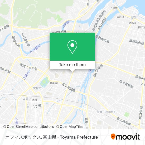オフィスボックス map
