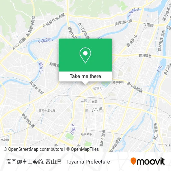 高岡御車山会館 map