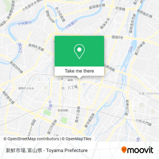 新鮮市場 map