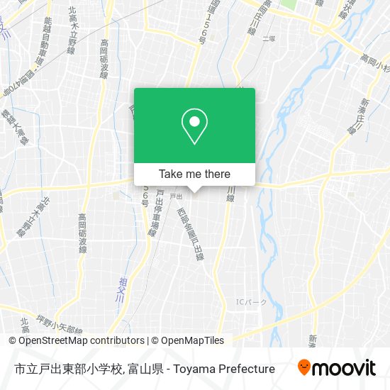 市立戸出東部小学校 map