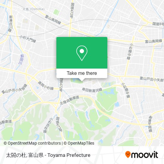 太閤の杜 map