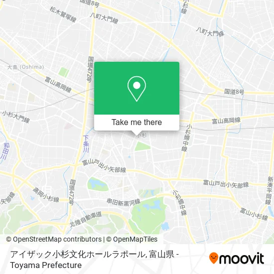 アイザック小杉文化ホールラポール map