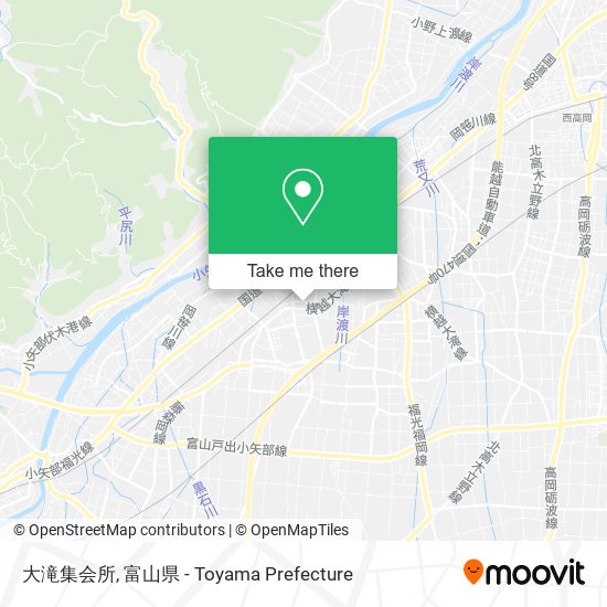 大滝集会所 map