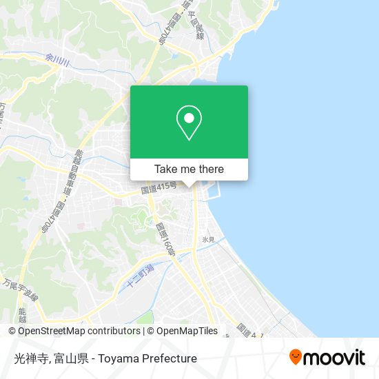 光禅寺 map