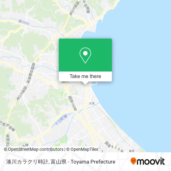 湊川カラクリ時計 map