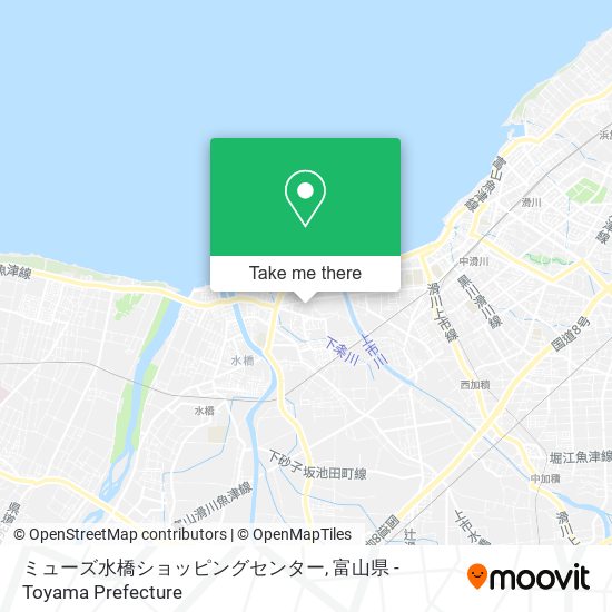 ミューズ水橋ショッピングセンター map