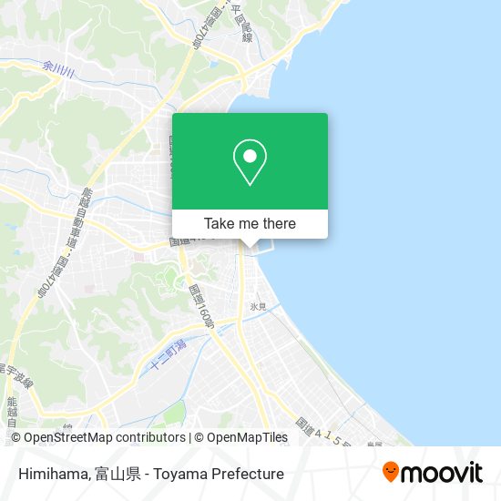 Himihama map