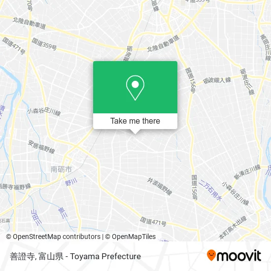 善證寺 map