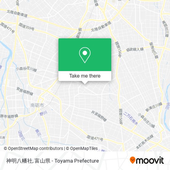 神明八幡社 map