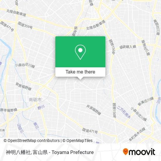 神明八幡社 map