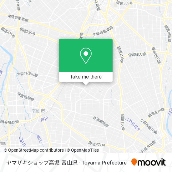 ヤマザキショップ高堀 map