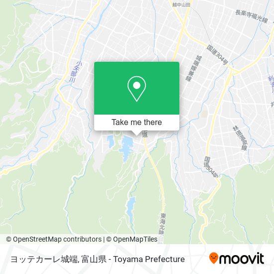 ヨッテカーレ城端 map