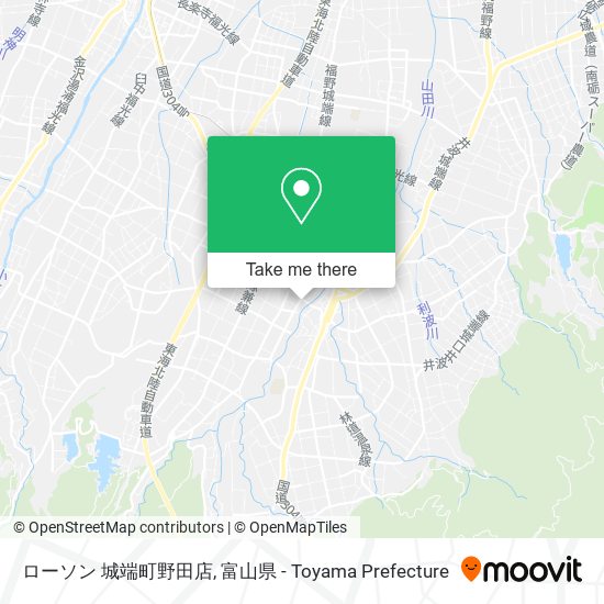 ローソン 城端町野田店 map