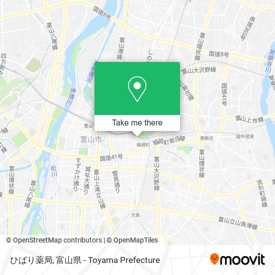 ひばり薬局 map
