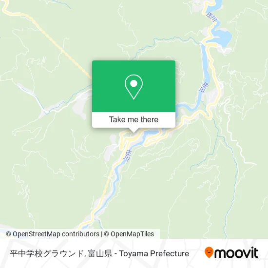 平中学校グラウンド map