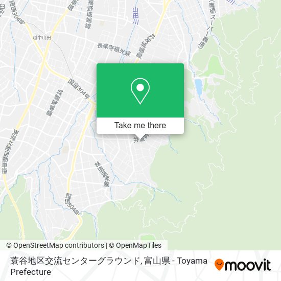 蓑谷地区交流センターグラウンド map